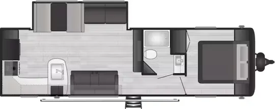 Keystone Springdale 280RKWE floor plan