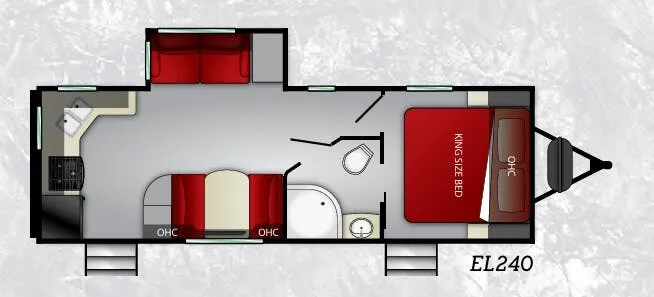Cruiser RV Embrace 240 floor plan