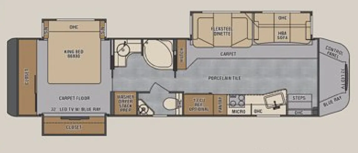 Renegade RV XL X43MB floor plan