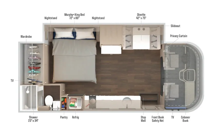 2026 Winnebago Sunflyer 28MB - Photo 3