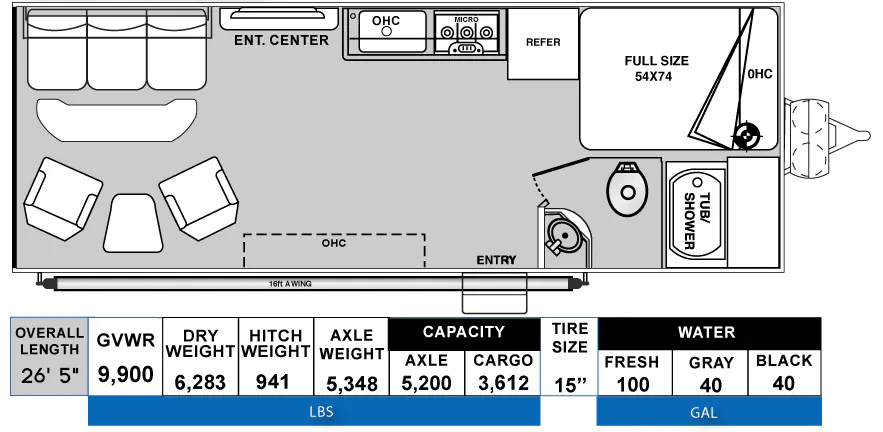 Genesis Supreme Genesis G2015SSXL floor plan