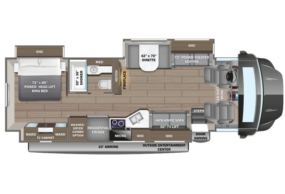 2026 Jayco Seneca 37M - Floor plan