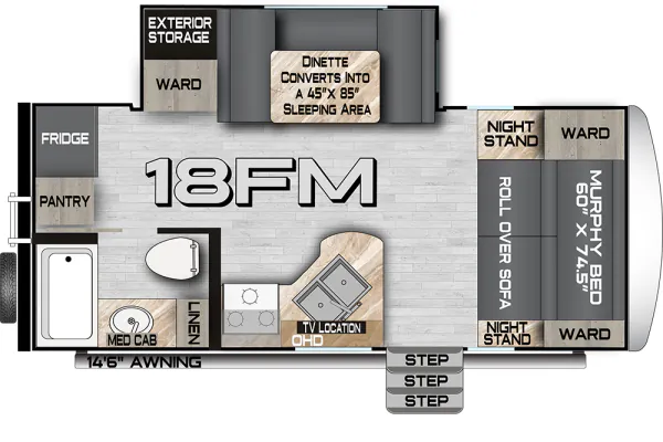 Northwood Nash 18FM floor plan