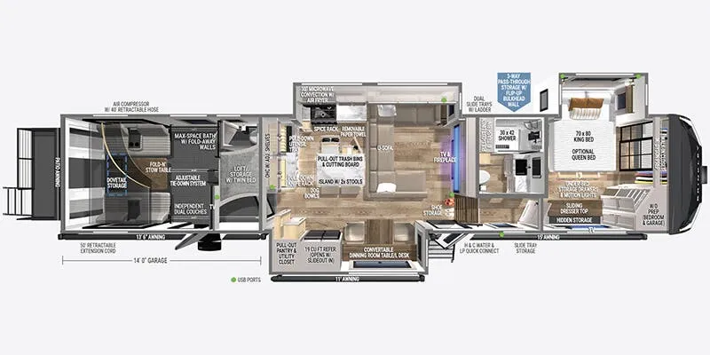 2026 Brinkley Model G 3950 - Floor plan