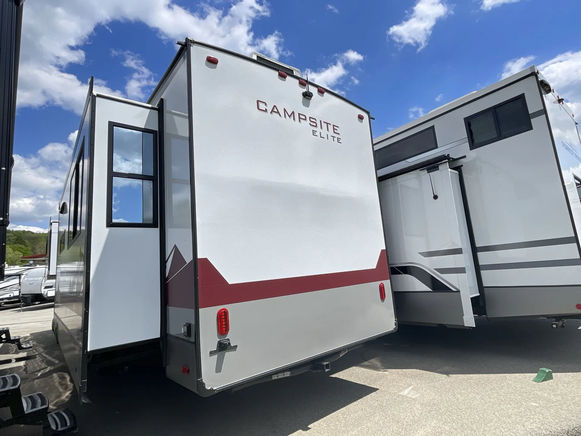2026 Forest River Campsite Elite 36AK — backside