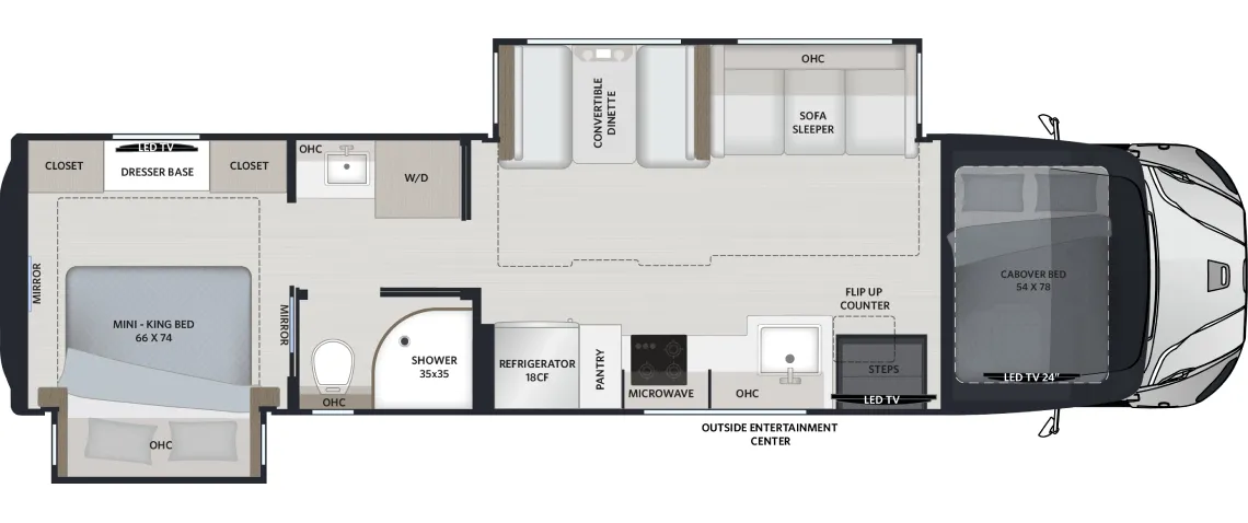2027 Renegade RV Valencia 36SB - Floor plan