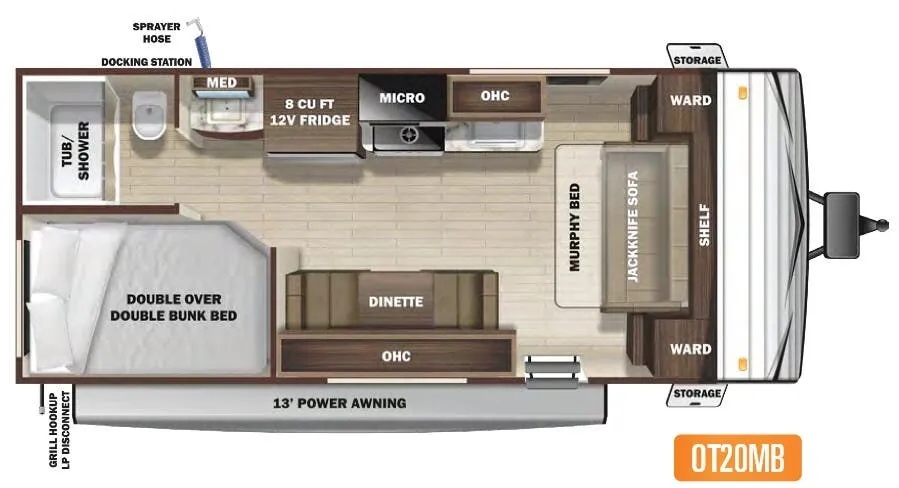 Highland Ridge Open Range Conventional 20MB floor plan