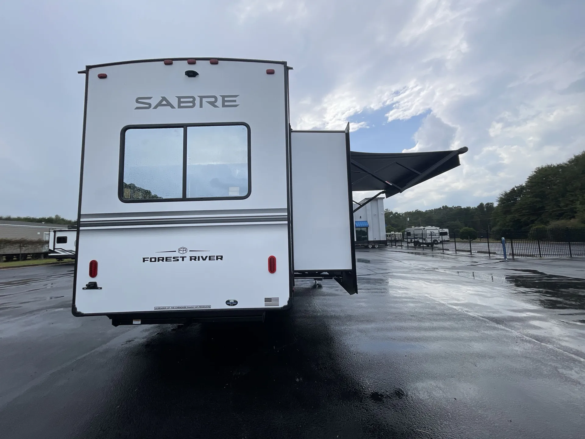 2027 Forest River Sabre 36EST — backside