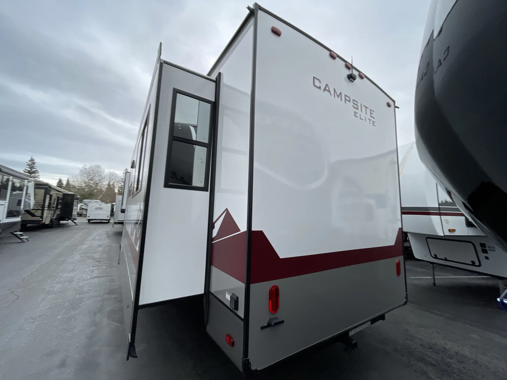 2026 Forest River Campsite Elite 36AK — backside