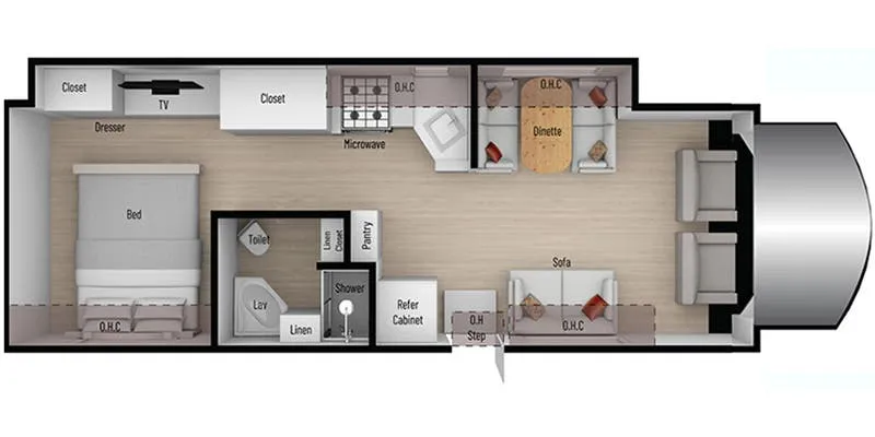 2022 Nexus Phantom 30P - Floor plan