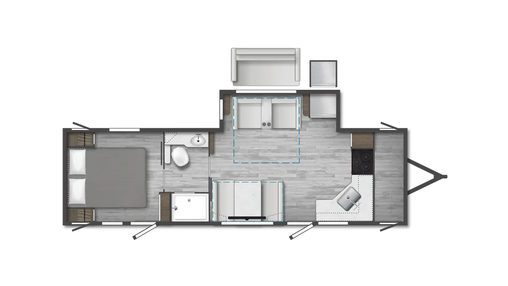 2024 Winnebago Access 28FK floor plan
