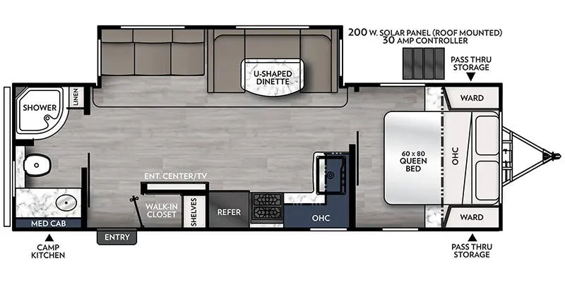 Coachmen Apex Ultra-Lite 265RBSS floor plan