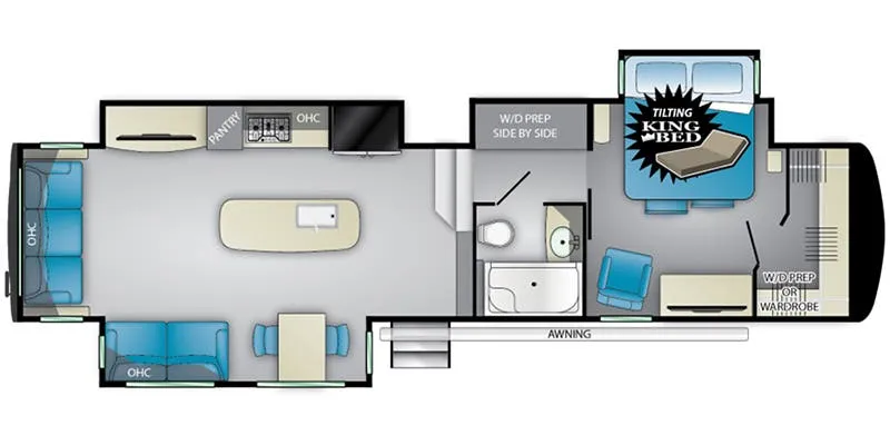Heartland Landmark LM Oshkosh floor plan