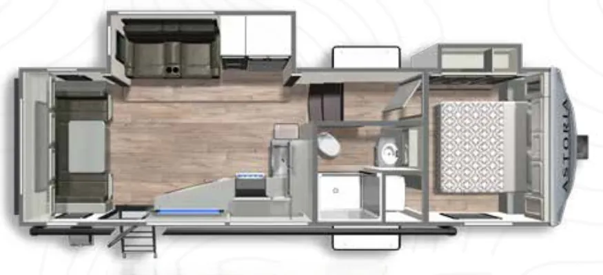 Dutchmen Astoria 2533RDF floor plan