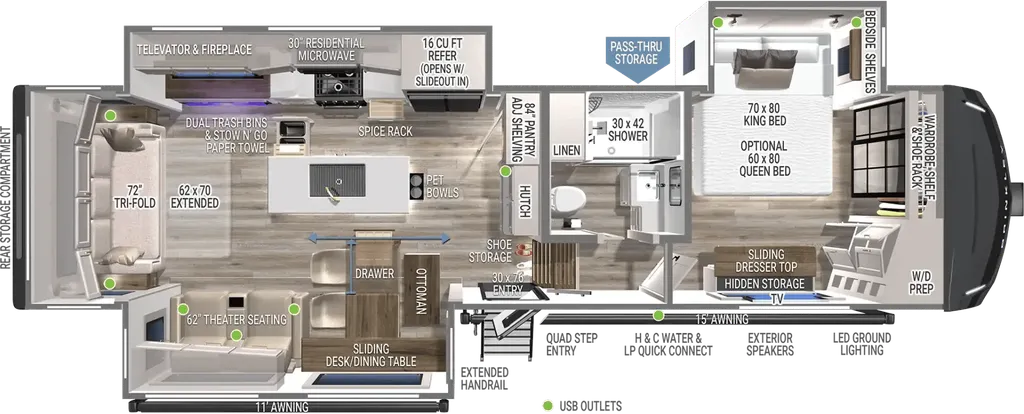 2026 Brinkley Model Z 3100 floor plan