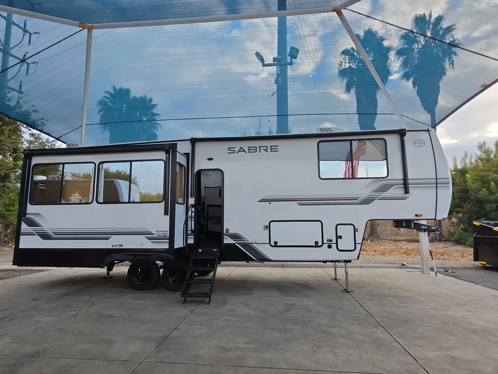 2027 Forest River Sabre 36EST — campside