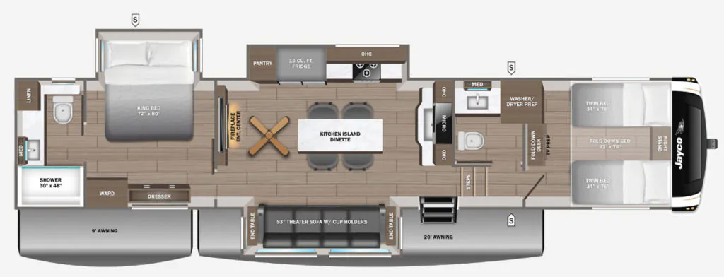 2026 Jayco Eagle 367TBTS - Photo 3