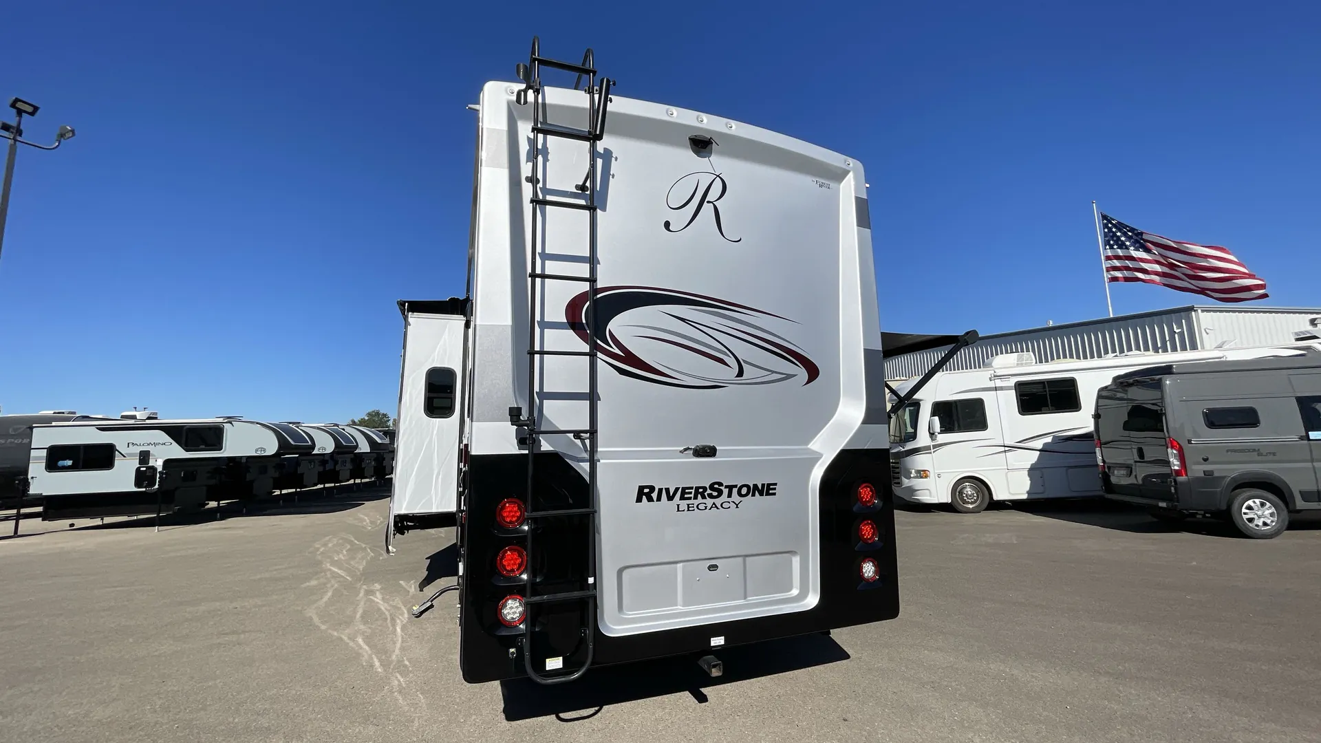 2023 Forest River RiverStone 39RKFB — backside