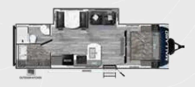 Heartland Mallard M26 floor plan