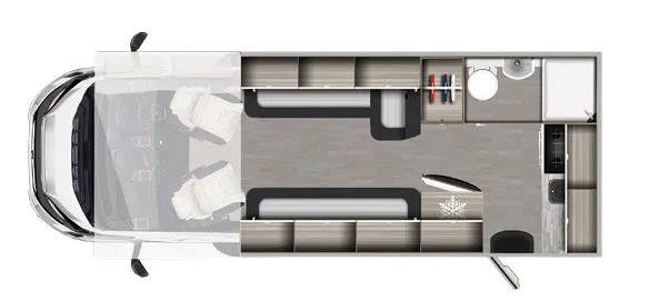 Auto-Trail Expedition C63 floor plan