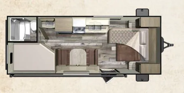 Starcraft Mossy Oak 20MB floor plan