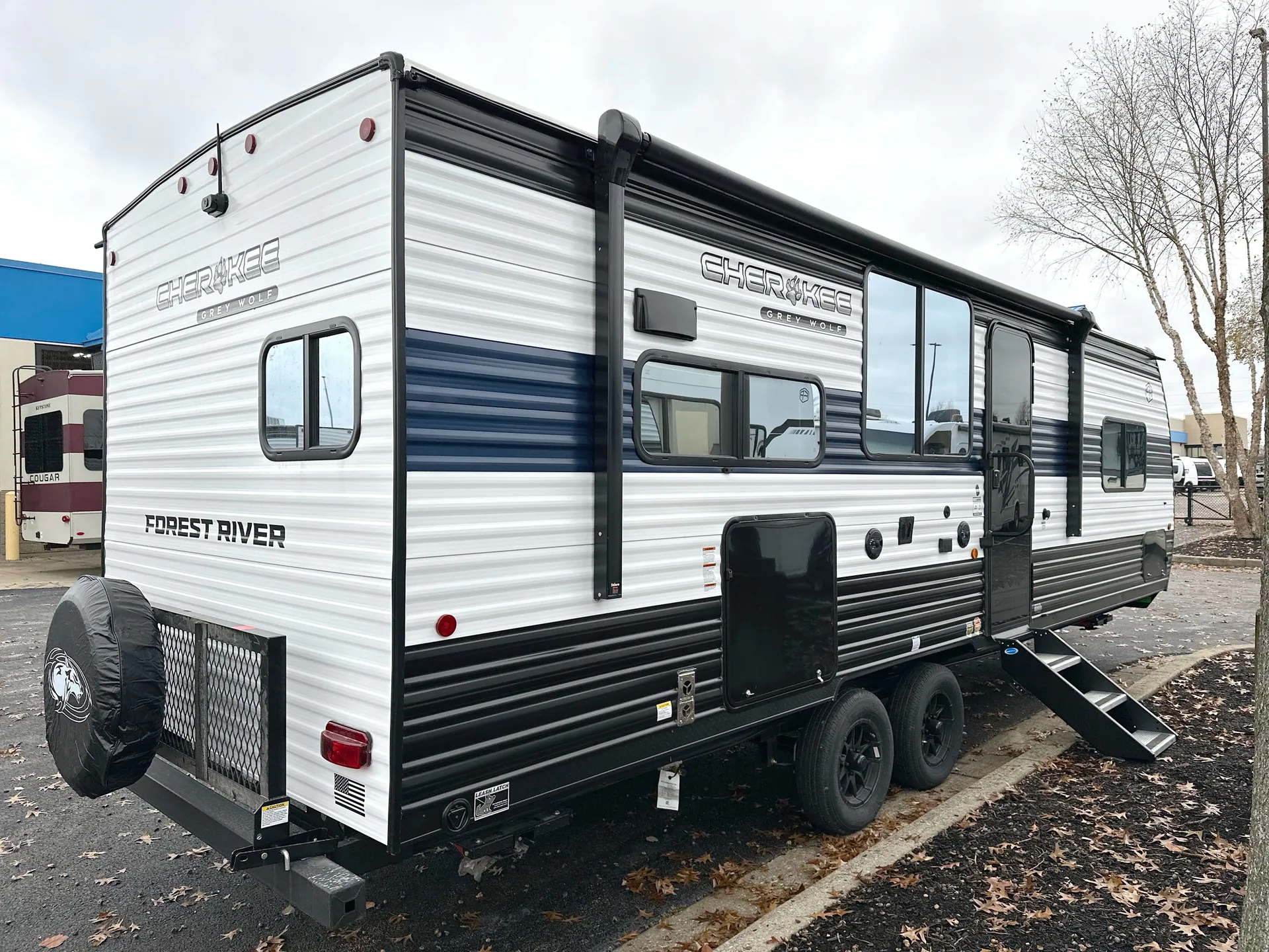 2026 Forest River Grey Wolf 26SS — campside