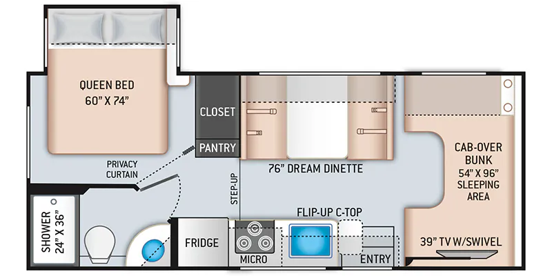 2021 Thor Motor Coach Freedom Elite 22FE - Photo 3