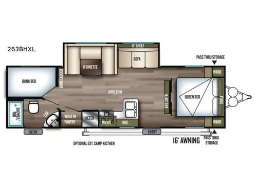 2018 Forest River Wildwood X-Lite 263BHXL - Photo 3