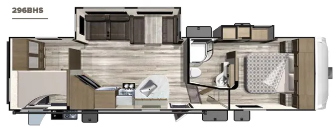 Starcraft Telluride 296BHS floor plan