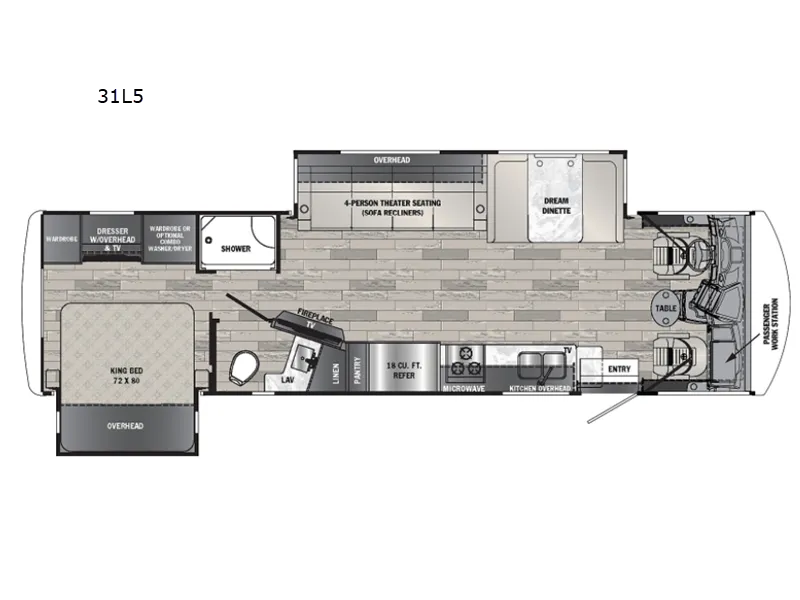 2021 Forest River Georgetown 5 Series GT5 31L5 - Photo 3