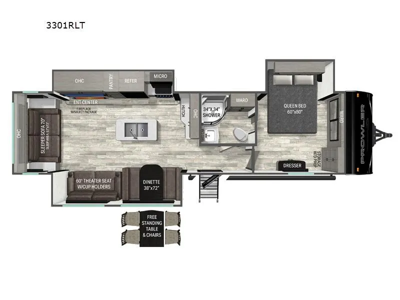 2026 Heartland Prowler 3301RLT - Photo 3