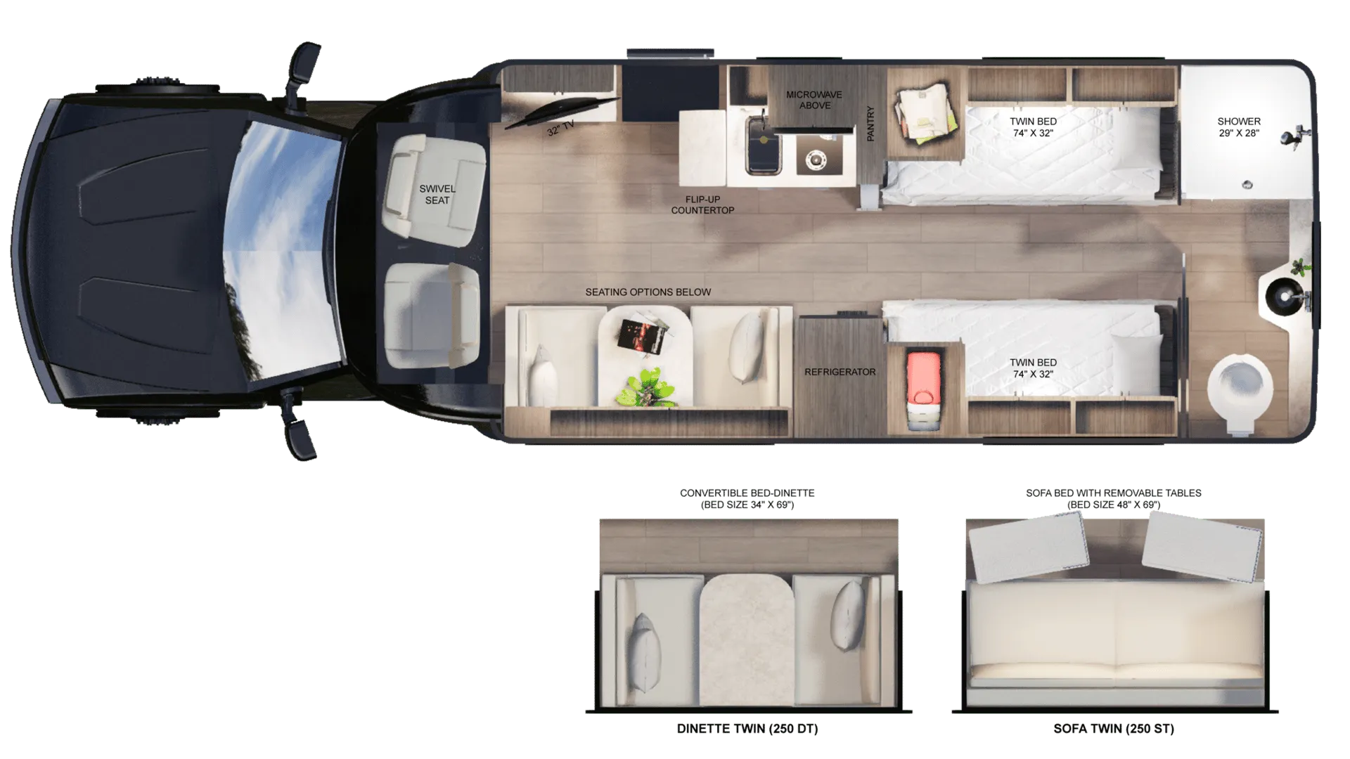 Coach House Platinum III 250 floor plan