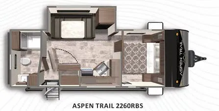 Dutchmen Aspen Trail 2260RBS floor plan