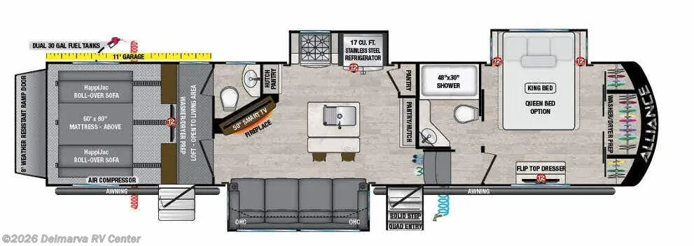 2021 Alliance RV Valor 36V11 - Photo 3