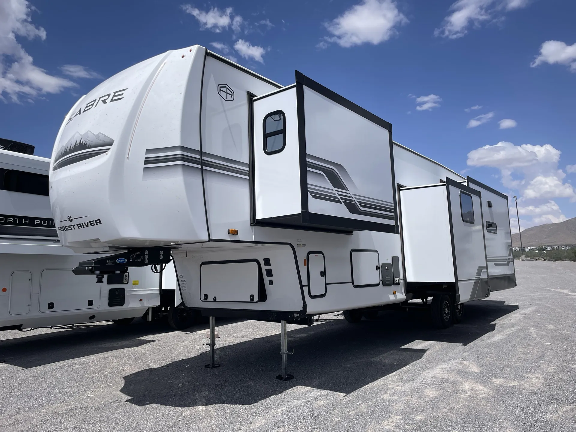 2027 Forest River Sabre 36FLX — campside