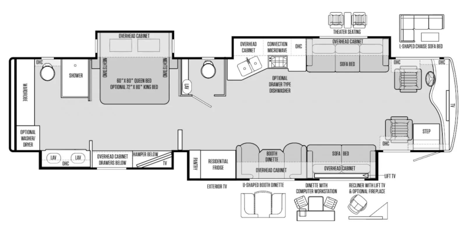2018 Tiffin Phaeton 40 IH - Photo 3