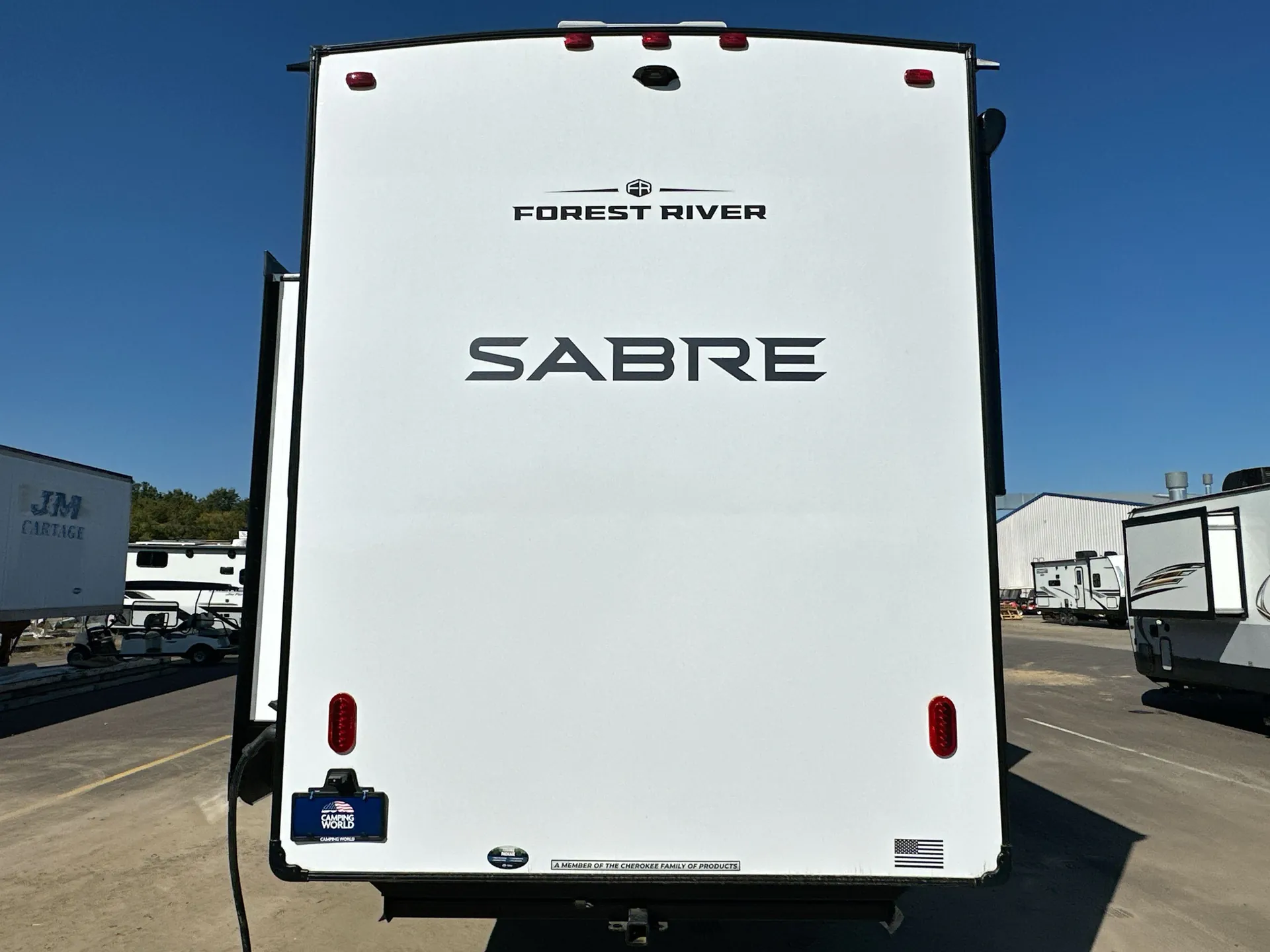 2026 Forest River Sabre 33RLP — backside