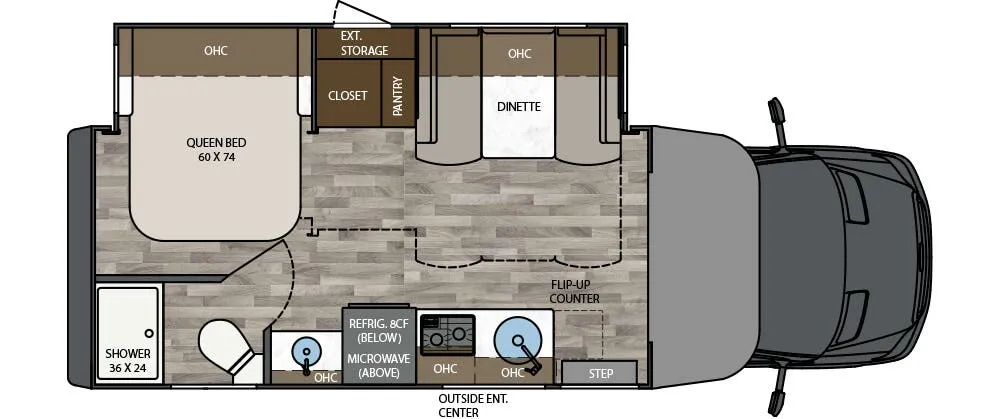 2026 Renegade Vienna 25FWS floor plan