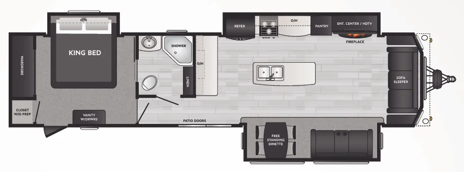 Keystone Residence 401MKTS floor plan