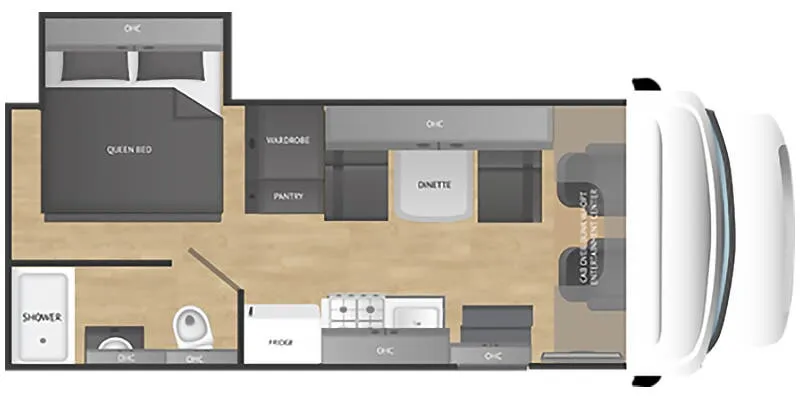 Nexus Triumph Sport 22TS floor plan