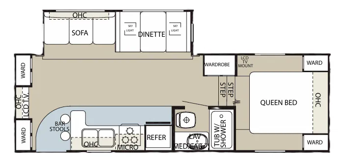 Forest River Cherokee 255S exterior