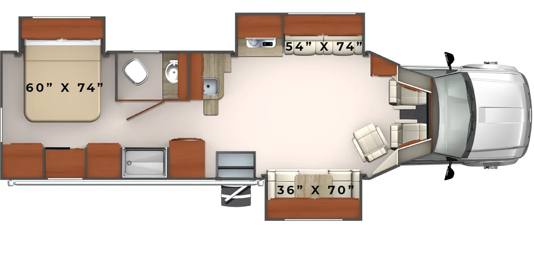 Phoenix Cruiser 2910T floor plan