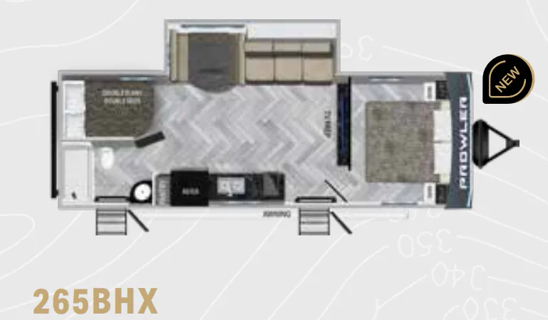 Heartland Prowler Lynx 265BHX floor plan