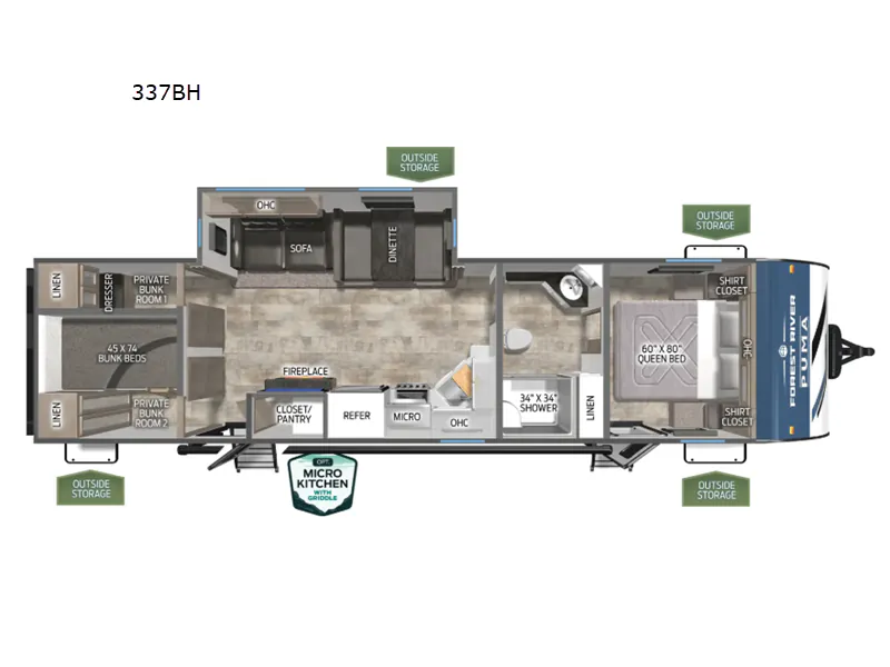 2026 Palomino Puma 337BH, Photos photo 2