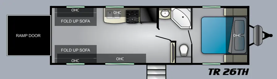 Heartland Trail Runner 26TH floor plan