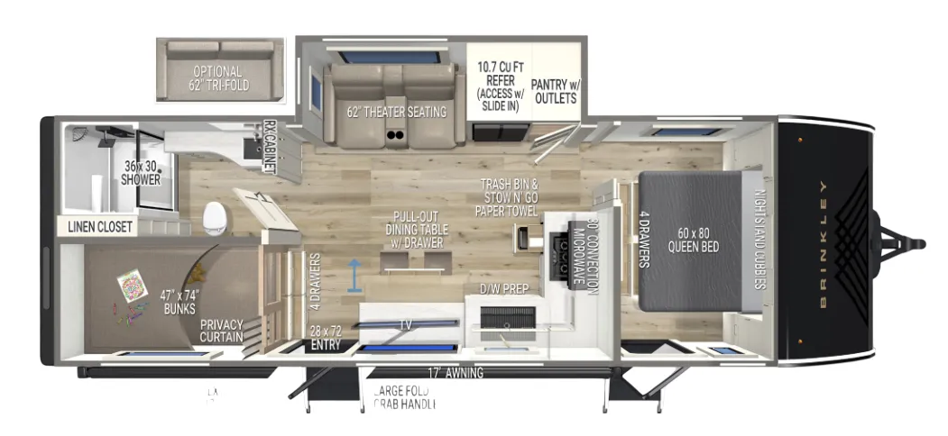 Brinkley Model Ix 24X floor plan