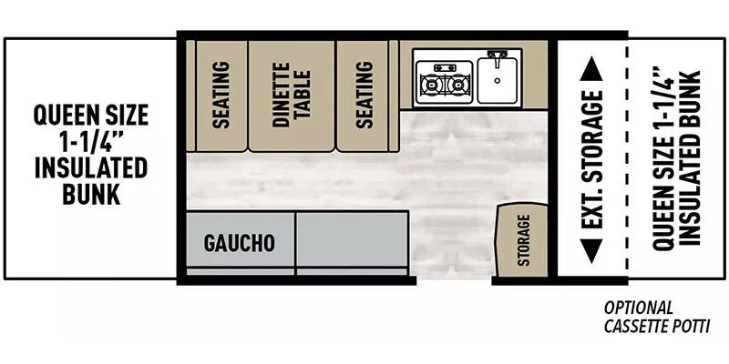 Forest River Viking Epic 2108ST floor plan