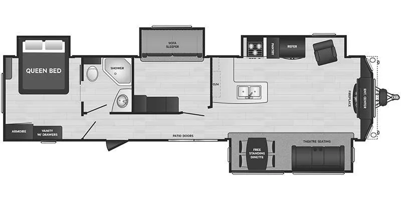 Keystone Residence 401MBNK floor plan