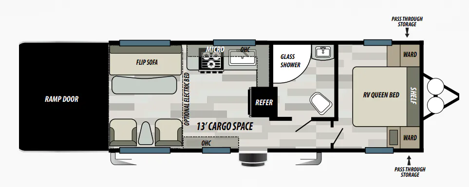Forest River Sandstorm Sport 241 floor plan