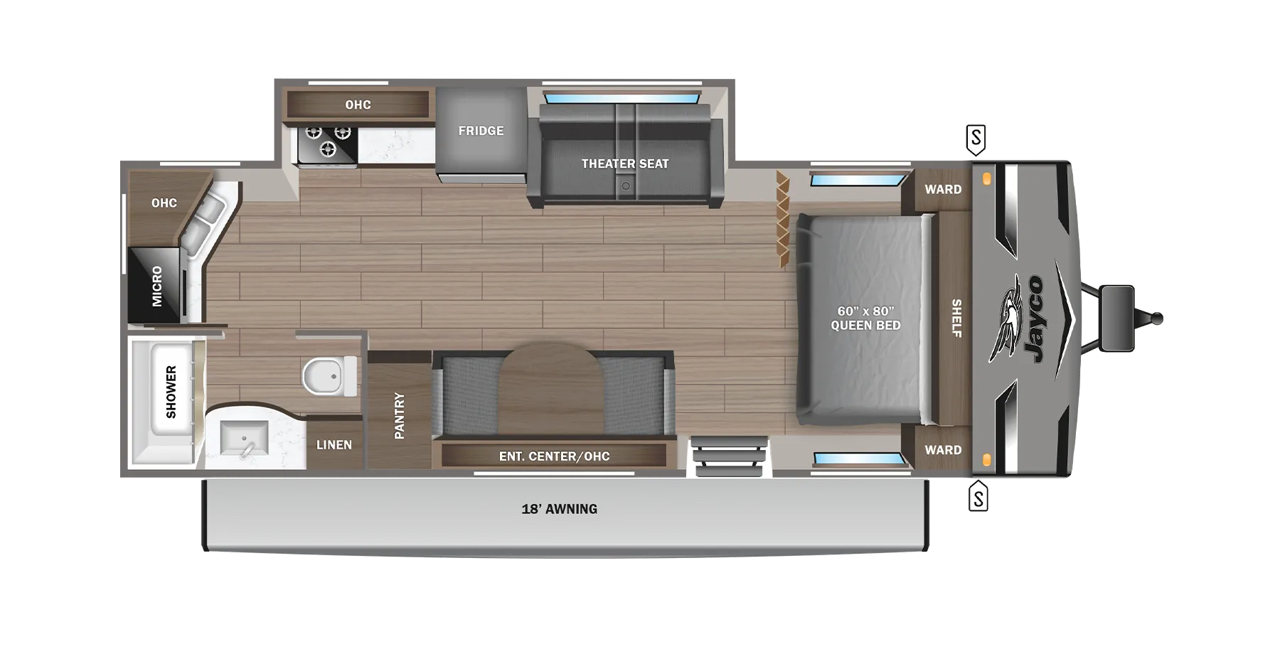 2024 Jayco Jay Flight 225MLSW - Floor plan